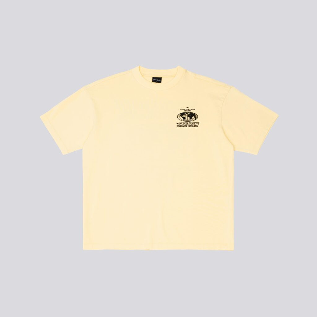 Goodies Sportive Radio Station Tee Yellow
