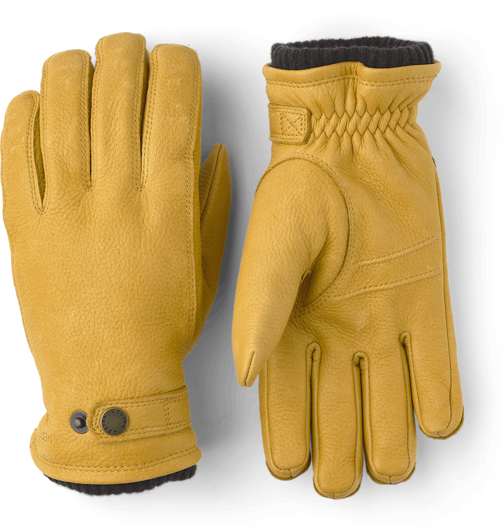 Hestra Utsjö Gloves Natural Yellow