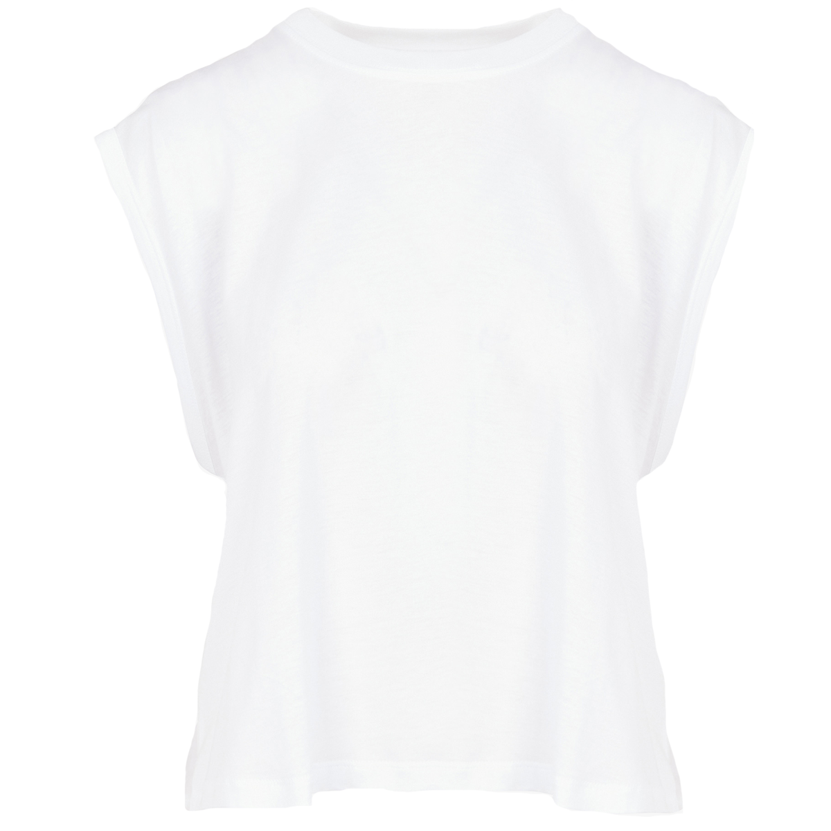 Sessun Deedoo Sleevless T-Shirt Optical White