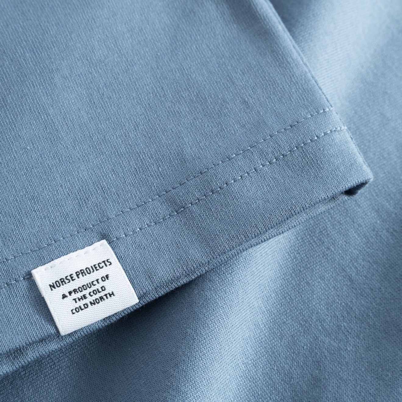 Norse Projects Johannes Standard Pocket SS Fog Blue