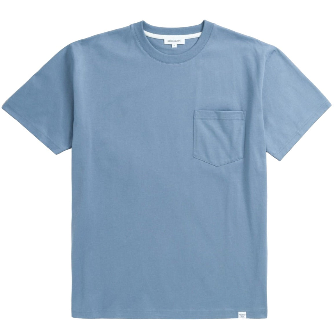 Norse Projects Johannes Standard Pocket SS Fog Blue