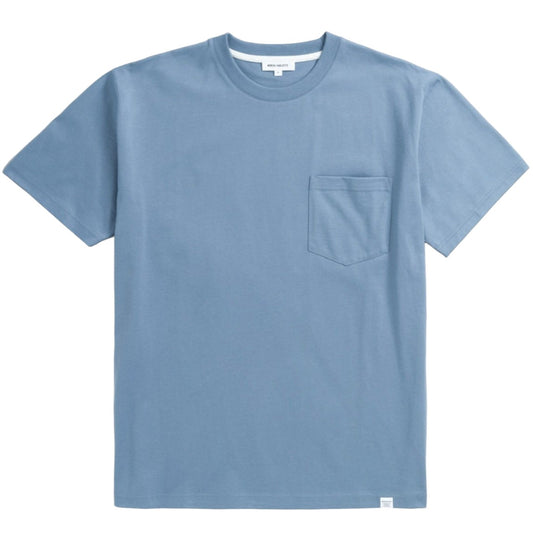 Norse Projects Johannes Standard Pocket SS Fog Blue