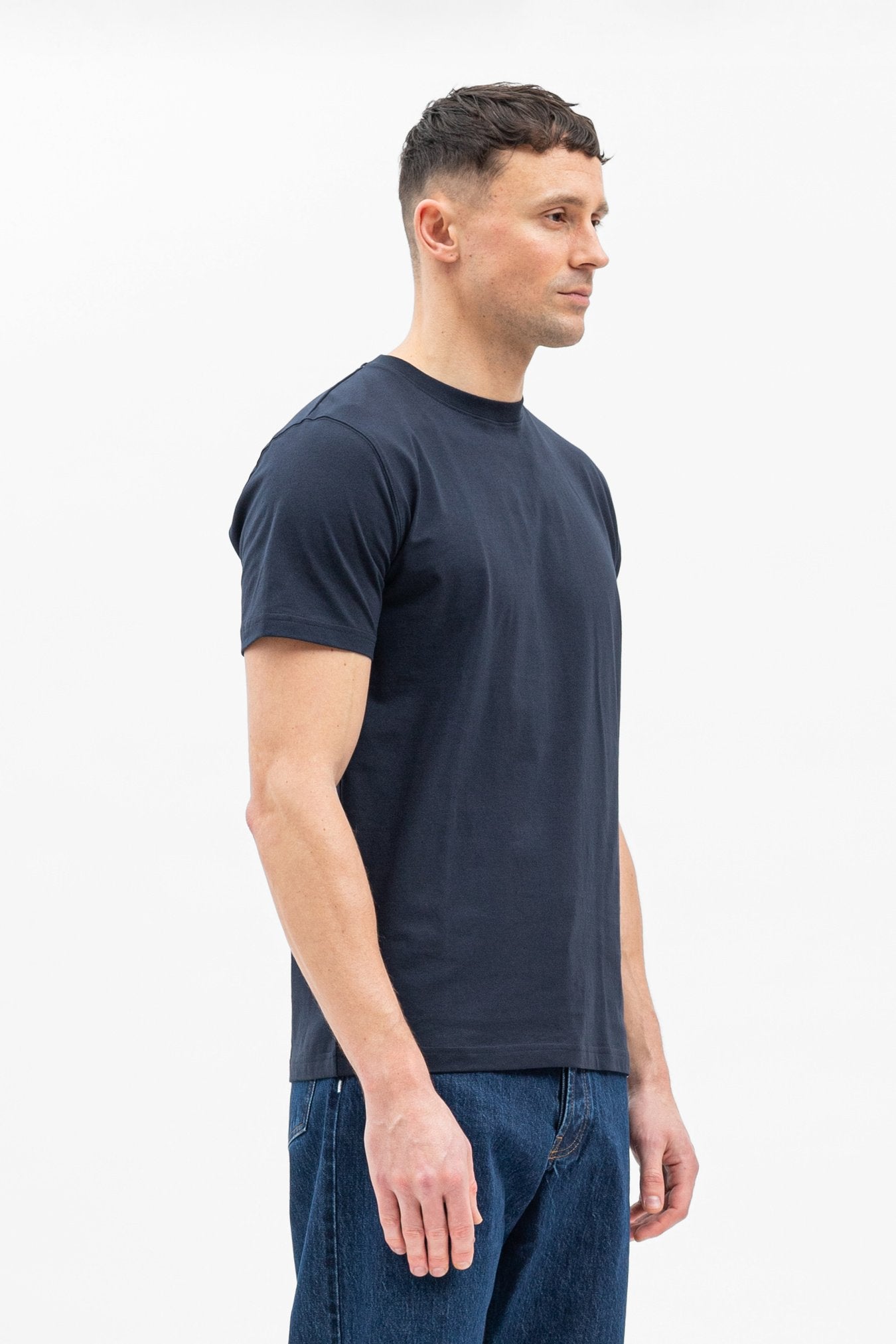 Norse Projects Niels Standard  T-Shirt Dark Navy