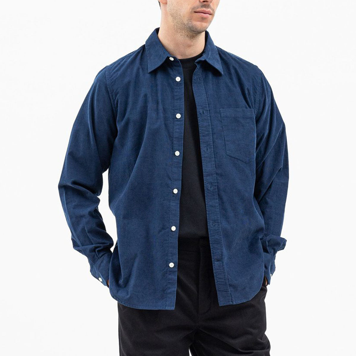 Norse Projects Osvald Corduroy Navy