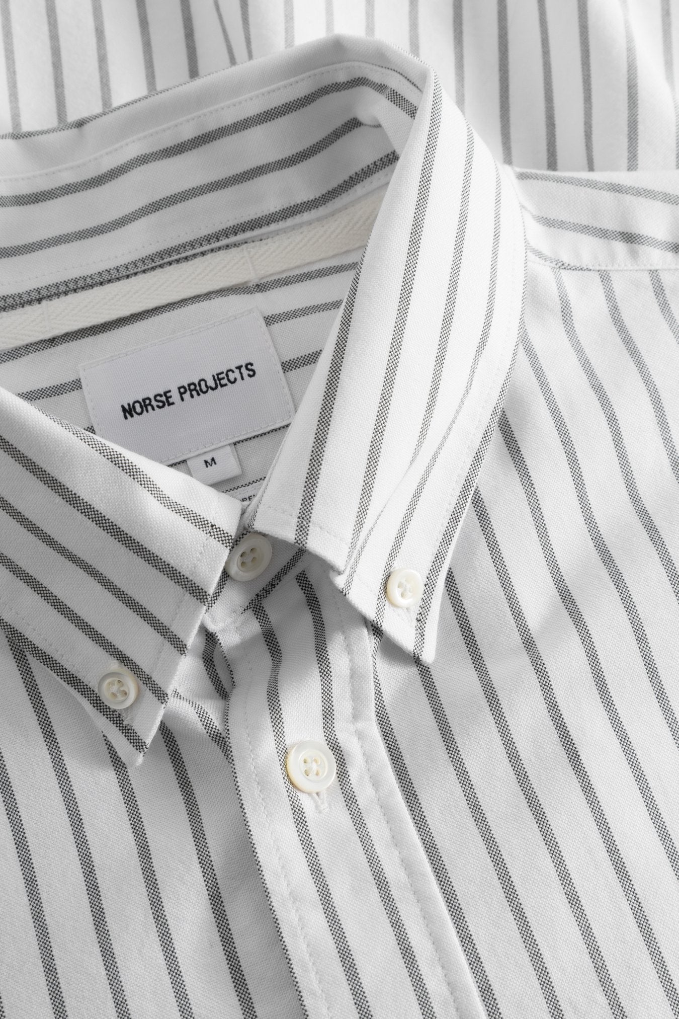 Norse Projects Algot Oxford Monogram Spruce Green