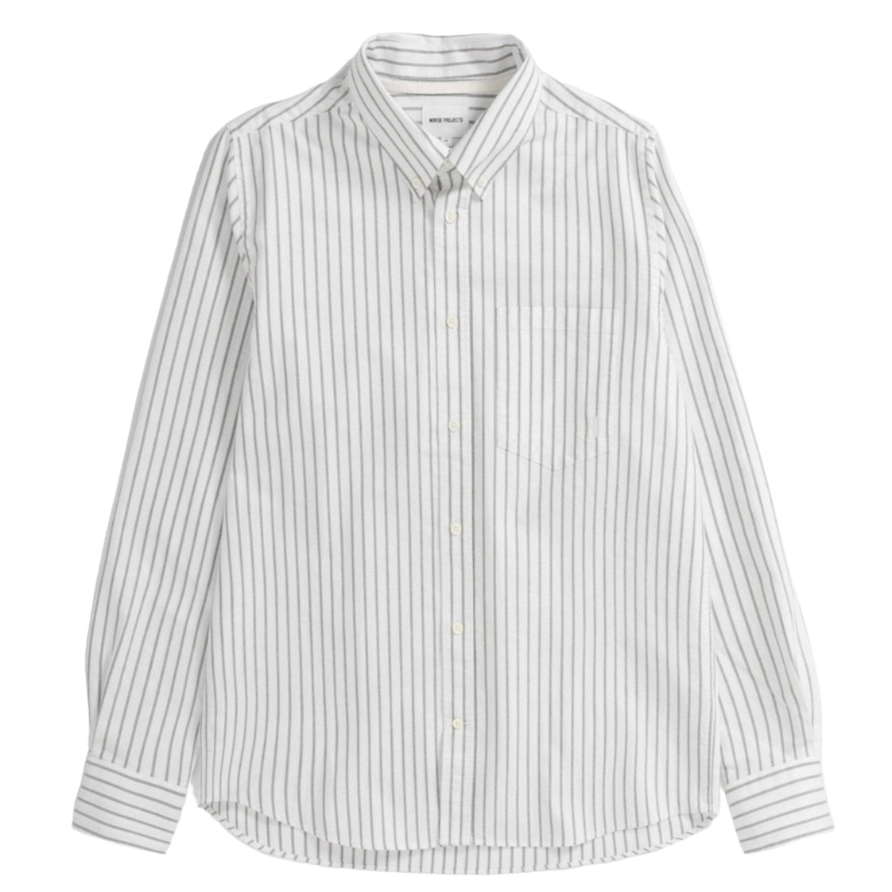 Norse Projects Algot Oxford Monogram Spruce Green