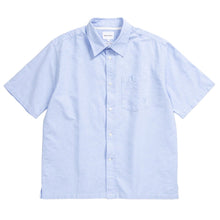 Load image into Gallery viewer, Norse Projects Ivan Oxford Monogram Pale Blue
