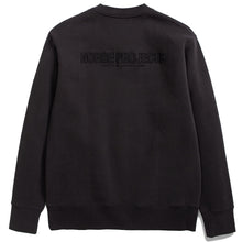Load image into Gallery viewer, Norse Projects Arne Relaxed Brush Fleece Sweat Black
