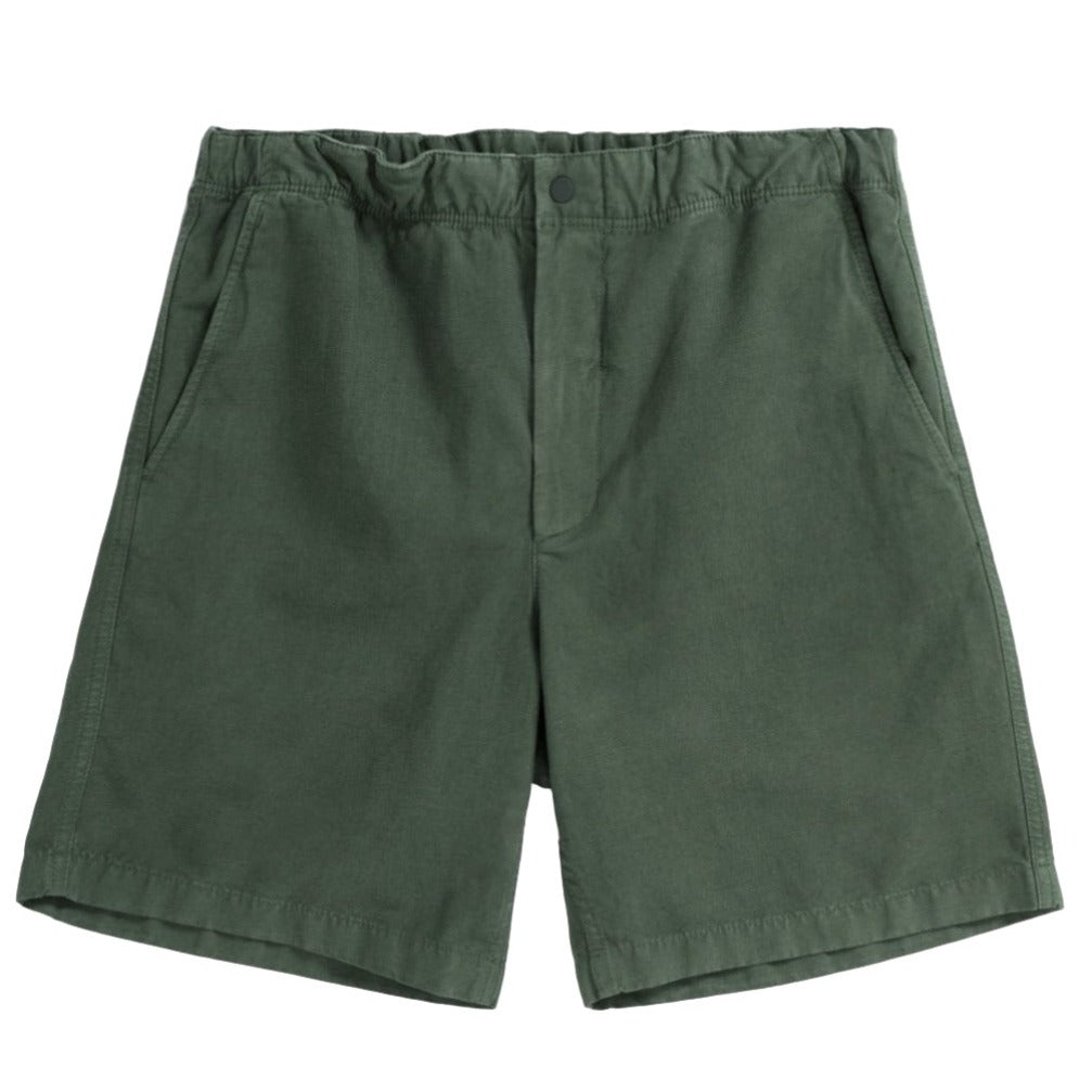Norse Projects Ezra Relaxed Cotton LinenShort Spruce Green