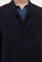 Load image into Gallery viewer, Norse Projects Nilas Typewriter Work Jacket Dark Navy
