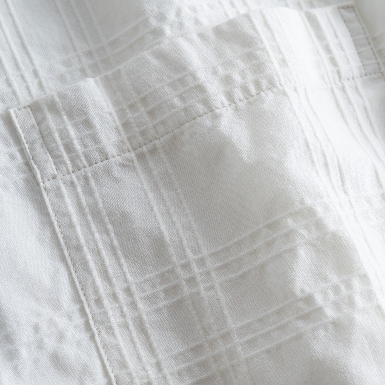 Norse Projects Carsten Relaxed Dobby Check Shirt Ecru