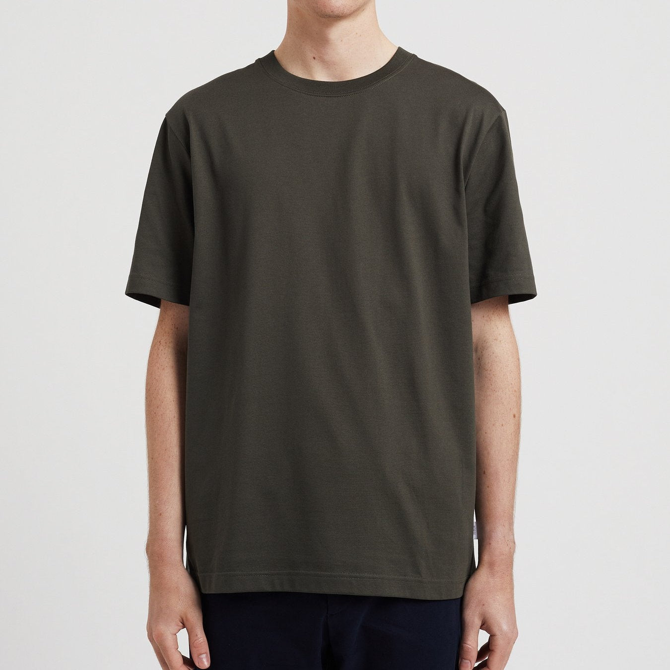 Norse Projects Standard T-Shirt  Black Olive