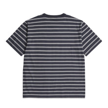Load image into Gallery viewer, Norse Projects Holger Sailor Stripe Pocket T-Shirt Dark Navy
