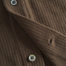 Load image into Gallery viewer, Norse Projects Gustav Crochet Jersey Shirt Chestnut
