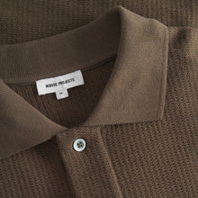 Load image into Gallery viewer, Norse Projects Gustav Crochet Jersey Shirt Chestnut
