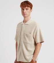 Load image into Gallery viewer, Norse Projects Gustav Crochet Jersey Shirt Oatmeal
