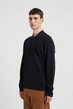 Load image into Gallery viewer, Norse Projects Ruben Double Face LS Polo Dark Navy
