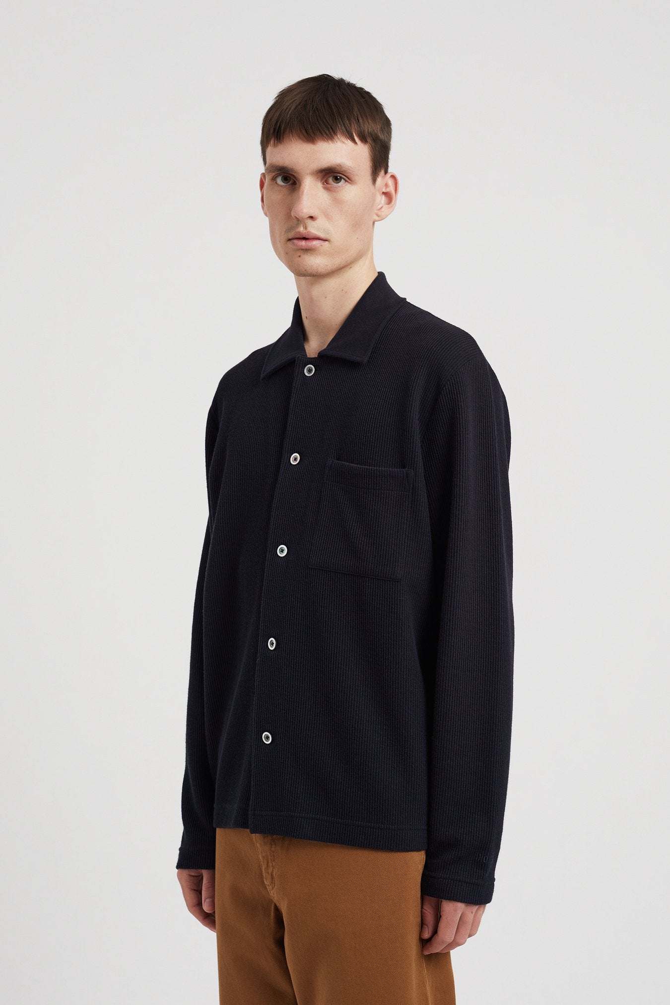 Norse Projects Jorn Double Face Overshirt Dark Navy