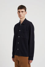 Load image into Gallery viewer, Norse Projects Jorn Double Face Overshirt Dark Navy
