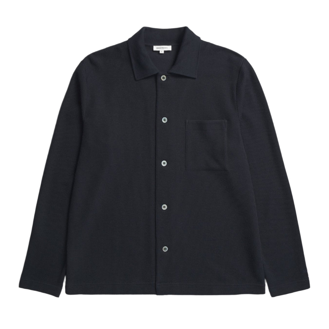 Norse Projects Jorn Double Face Overshirt Dark Navy