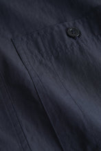 Load image into Gallery viewer, Norse Projects Silas Tech Poplin Shirt 2.0 Dark Navy
