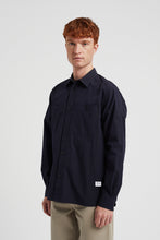 Load image into Gallery viewer, Norse Projects Silas Tech Poplin Shirt 2.0 Dark Navy
