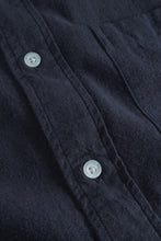 Load image into Gallery viewer, Norse Projects Algot Relaxed Cotton Linen Shirt Dark Navy
