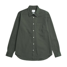 Load image into Gallery viewer, Norse Projects Algot Twill Shirt Black Olive
