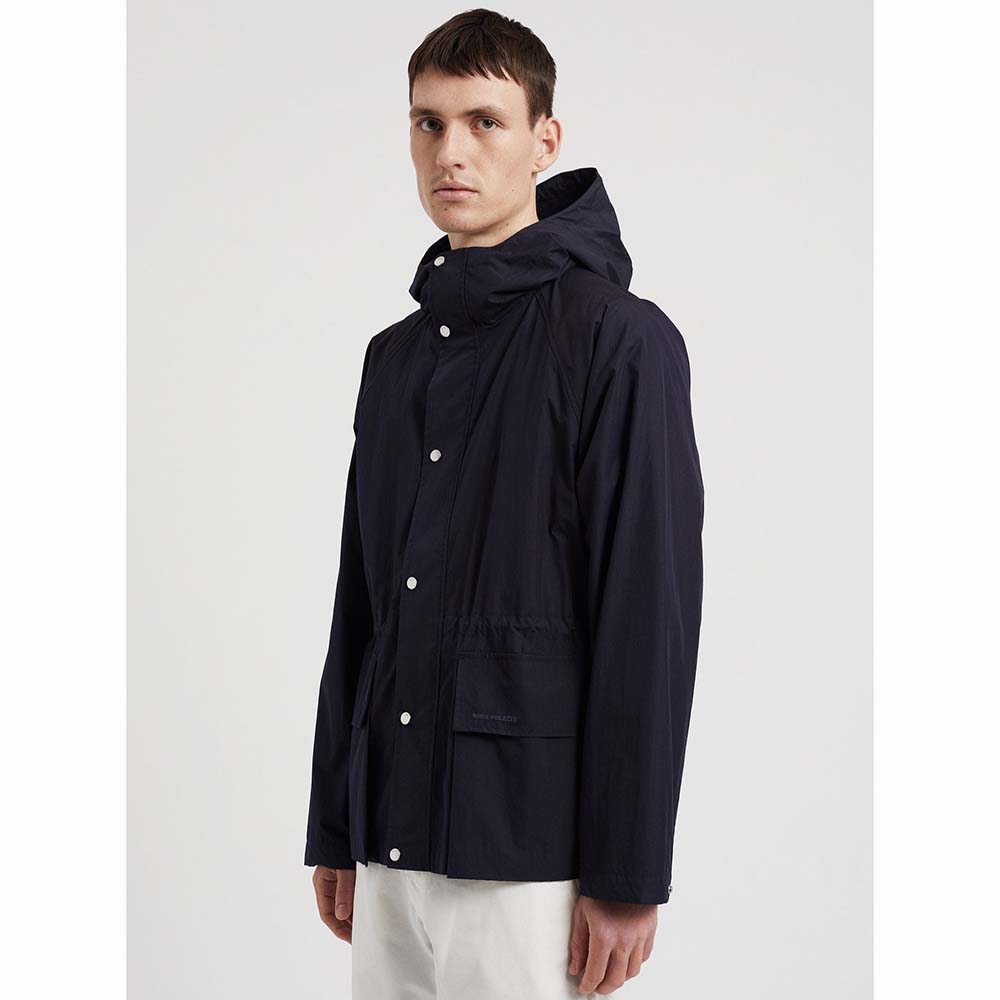 Norse Projects Herluf Tech Poplin Jacket Dark Navy
