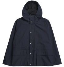 Load image into Gallery viewer, Norse Projects Herluf Tech Poplin Jacket Dark Navy
