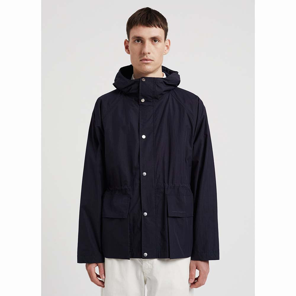 Norse Projects Herluf Tech Poplin Jacket Dark Navy