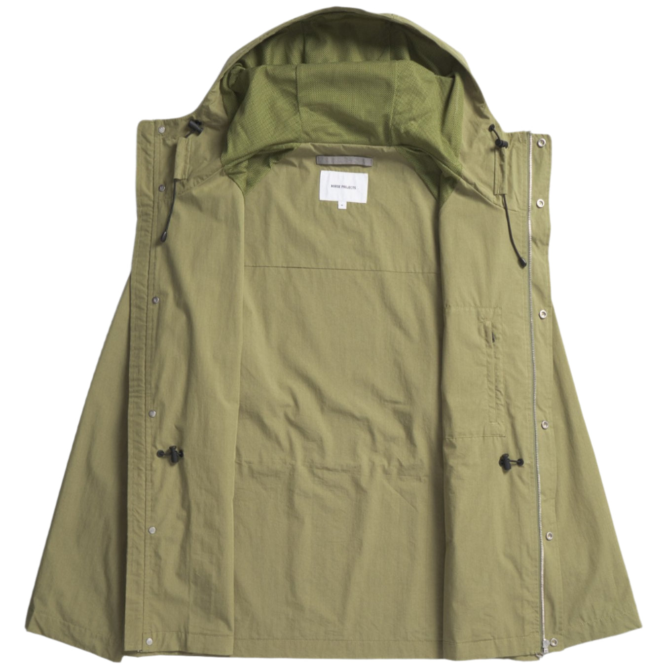 Norse Projects Herluf Tech Poplin Jacket Moss Green