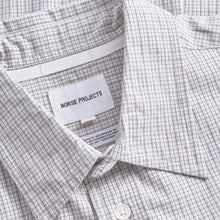 Load image into Gallery viewer, Norse Projects Ole Oversize Poplin Check Shirt Oatmeal
