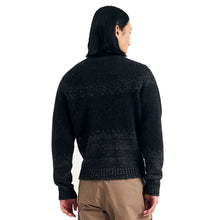 Load image into Gallery viewer, Norse Projects Ulf Full Zip Fairisle Cardigan Dark Grey
