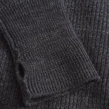 Load image into Gallery viewer, Norse Projects Henning Cotton Wool Rib Sweater Dark Grey Melange
