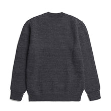 Load image into Gallery viewer, Norse Projects Henning Cotton Wool Rib Sweater Dark Grey Melange
