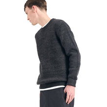 Load image into Gallery viewer, Norse Projects Henning Cotton Wool Rib Sweater Dark Grey Melange
