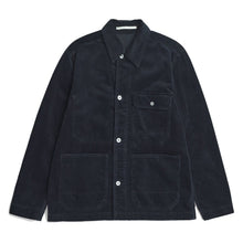 Load image into Gallery viewer, Norse Projects Folke Wide Corduroy Chore Jacket  Dark Navy
