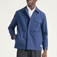 Load image into Gallery viewer, Norse Projects Folke Cotton Ripstop Overshirt Workwear Blue
