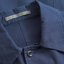 Load image into Gallery viewer, Norse Projects Folke Cotton Ripstop Overshirt Workwear Blue
