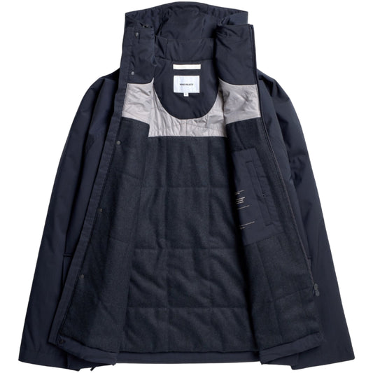 Norse Projects Herluf Alpinix Smart Merino Jacket Dark Navy