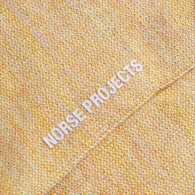 Load image into Gallery viewer, Norse Projects Bjarki Heavy Cotton Twist Sock Warm Yellow
