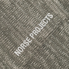 Load image into Gallery viewer, Norse Projects Bjarki Heavy Cotton Twist Sock Olive Night
