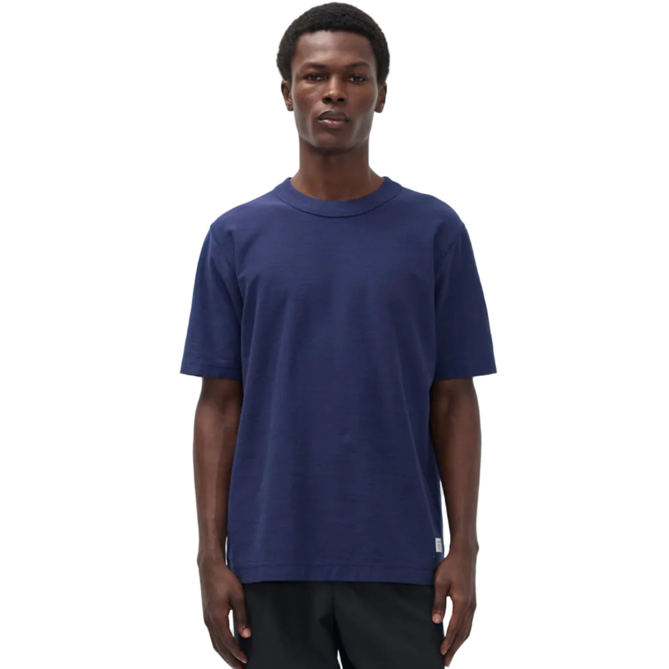 Norse Projects Elmelunde Organic Dry Cotton GMD T-shirt Workwear Blue