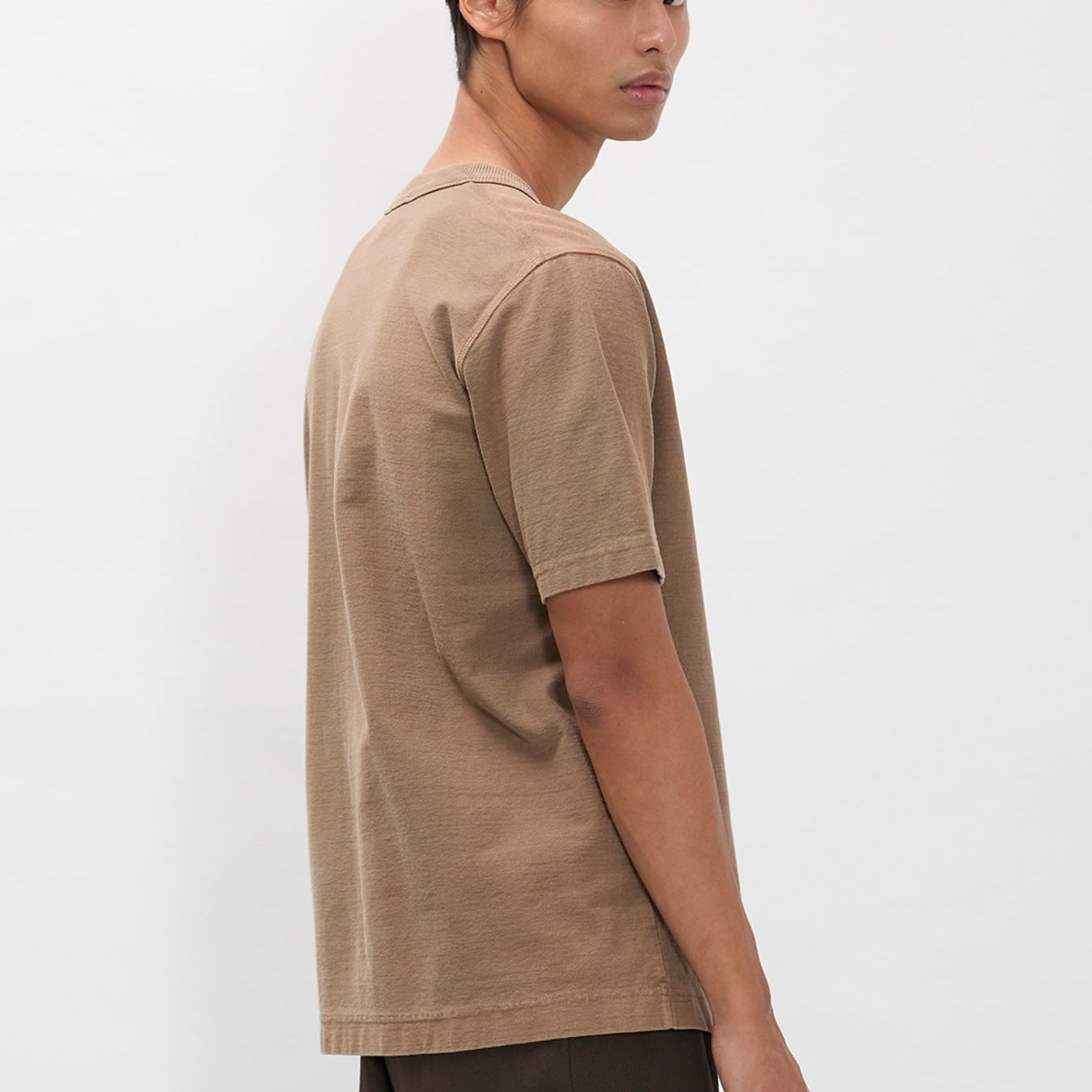 Norse Projects Elmelunde Organic Dry Cotton GMD T-shirt Walnut