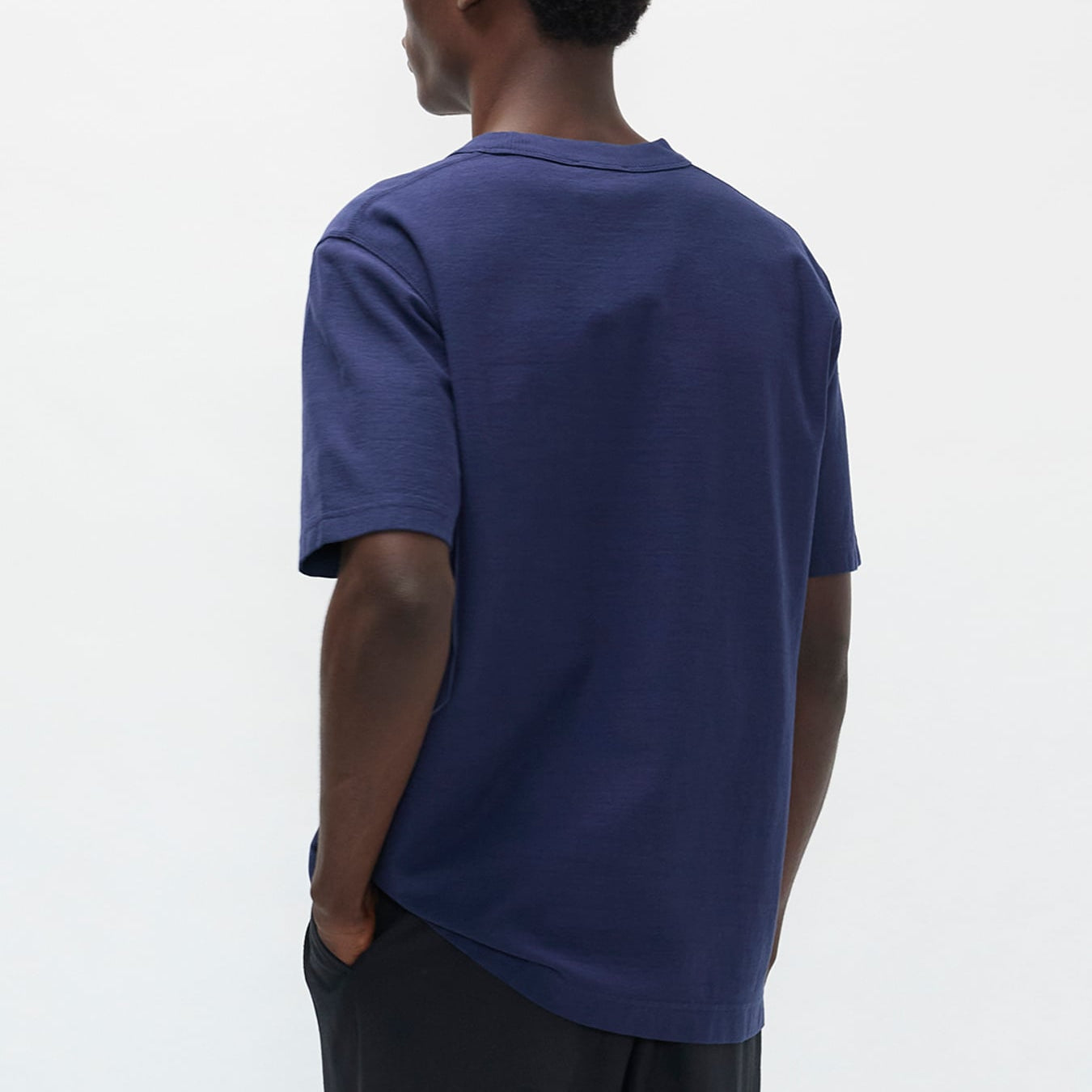 Norse Projects Elmelunde Organic Dry Cotton GMD T-shirt Workwear Blue