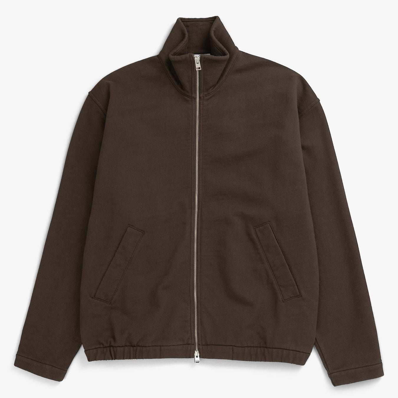 Norse Projects Hornidal Relaxed Track Jacket Delicioso Brown