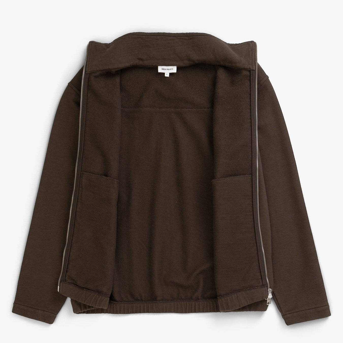 Norse Projects Hornidal Relaxed Track Jacket Delicioso Brown