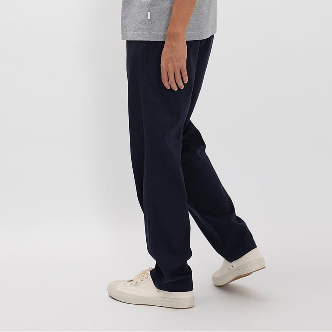 Norse Projects Trysil Regular Organic Stretch Twill Trouser Dark Navy