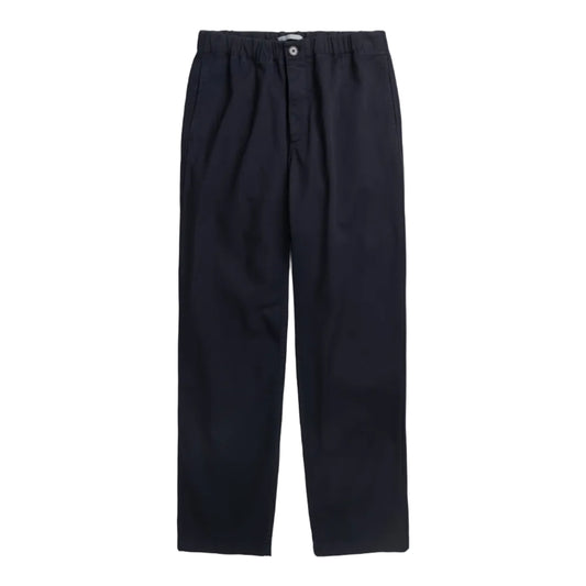 Norse Projects Trysil Regular Organic Stretch Twill Trouser Dark Navy